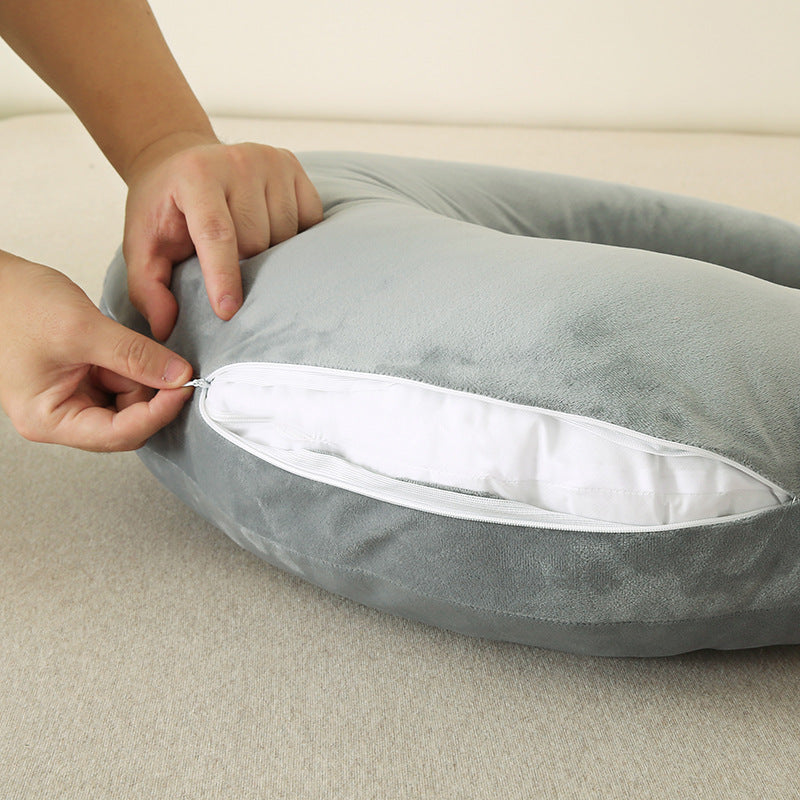 Ergonomic Pillow with Adjustable Arm Rest Support