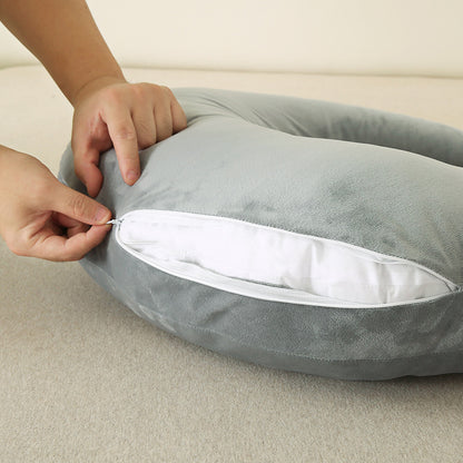 Ergonomic Pillow with Adjustable Arm Rest Support