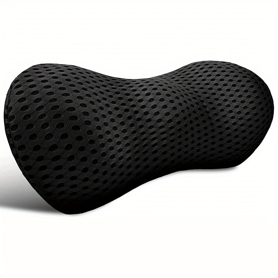 Lumbar Support Pillow - Memory Foam Comfort & Washable Cover