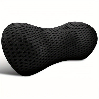 Lumbar Support Pillow - Memory Foam Comfort & Washable Cover