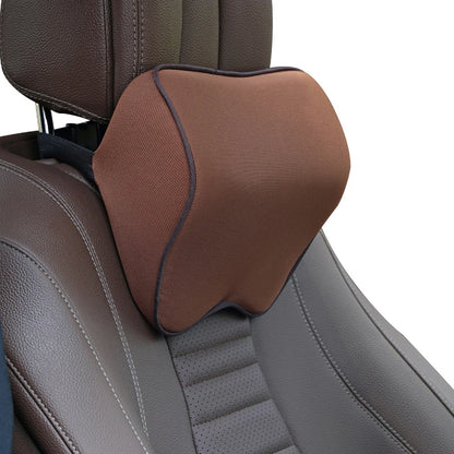 Memory Foam Car Neck Pillow - Universal Headrest Support