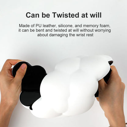 Keyboard Wrist Rest Pad & Mouse Pad - Cloud Soft Memory Foam Support