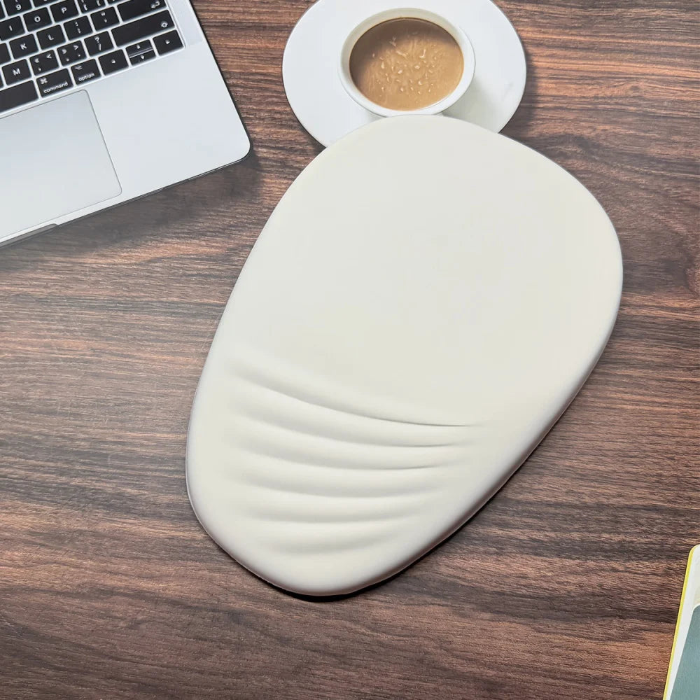 Ergonomic Wrist Support Mouse Pad: Non-Slip Memory Foam