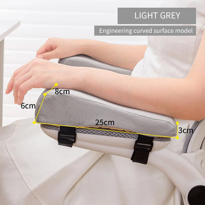 Arm Pillow: Foam Elbow Pillow Armrest Pads for Office Chair Support