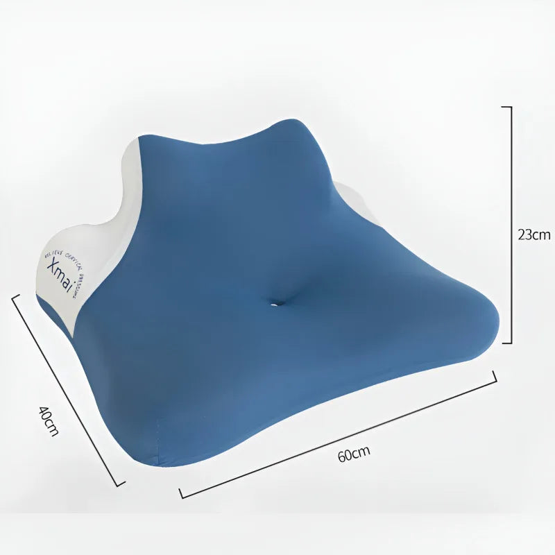 Ergonomic Support Pillow Pressure Relief Back Rest Cushion for Bed Reading Sleeping Chest Arm Support Comfortable Wedge Pillow