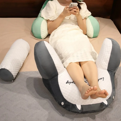 Adjustable Reading Pillow - Ergonomic Back Support Seat Cushion
