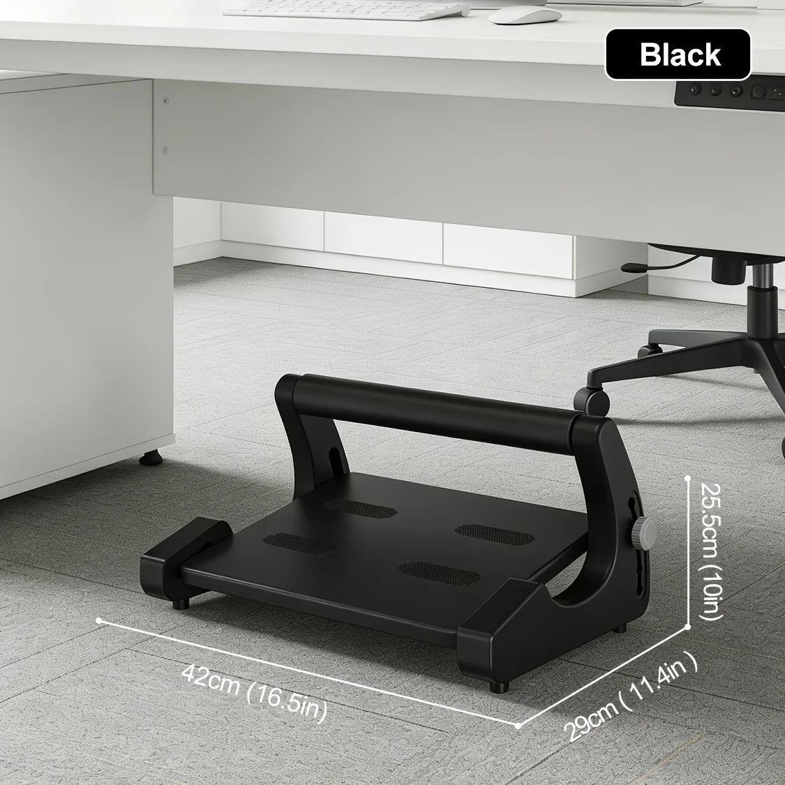 Ergonomic Foot Support Stool Portable Under Desk Footrest Reduce Leg Pressure Foot Relaxation Tool Home Office Working Gadget