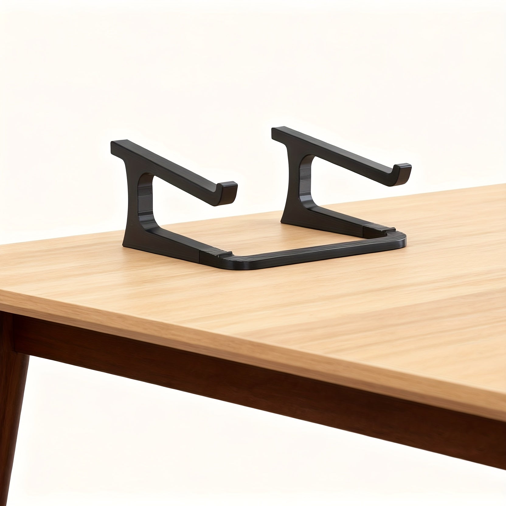 Portable Laptop Stand - Adjustable Height & Cooling Design