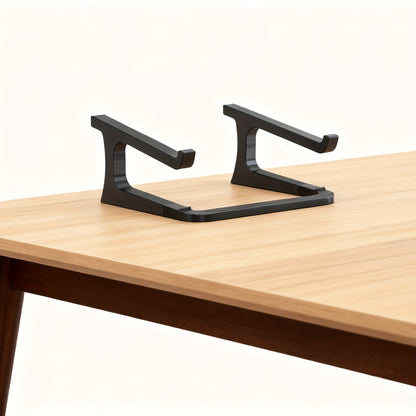 Portable Laptop Stand - Adjustable Height & Cooling Design