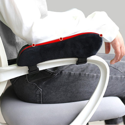 Memory Foam Armrest Pad - Office & Gaming Chair Comfort