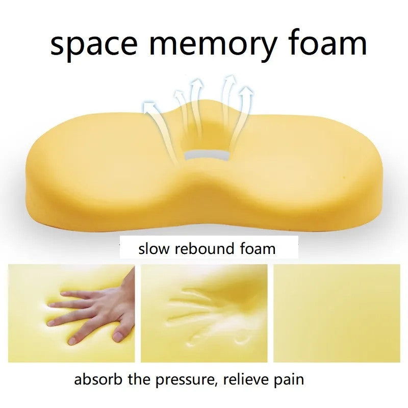 Memory Foam Seat Cushion for Tailbone Pain Relief