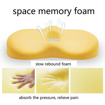 Memory Foam Seat Cushion for Tailbone Pain Relief