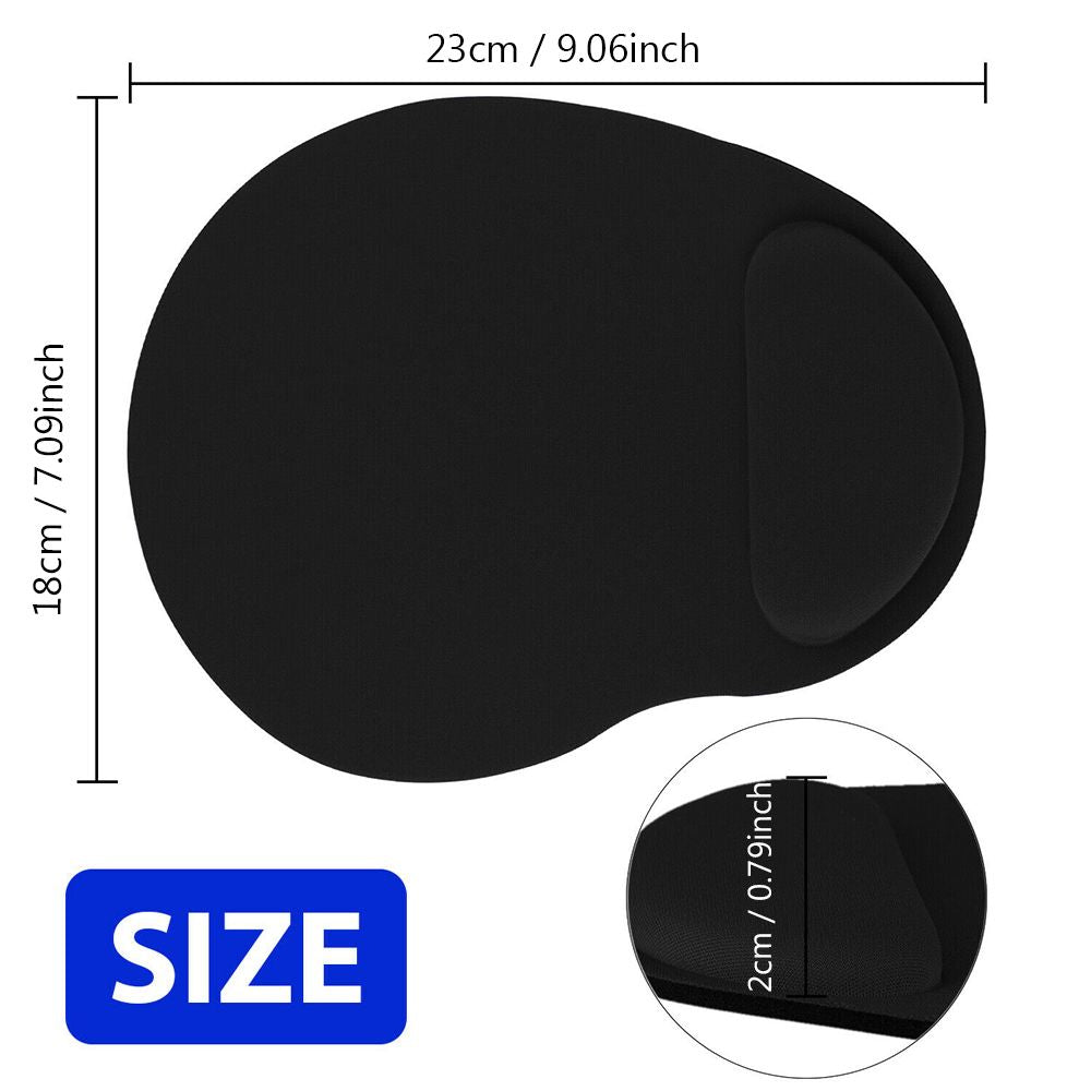 Ergonomic Non-Slip Wrist Rest Support Mouse Pad for Home Office