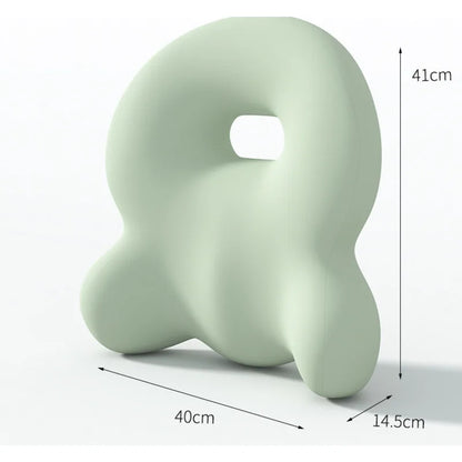 Waist Back Cushion Essential For Long-Term Sitting Support Cushion Ergonomic Support Memory Back Cushion Car Seat Relieve Back