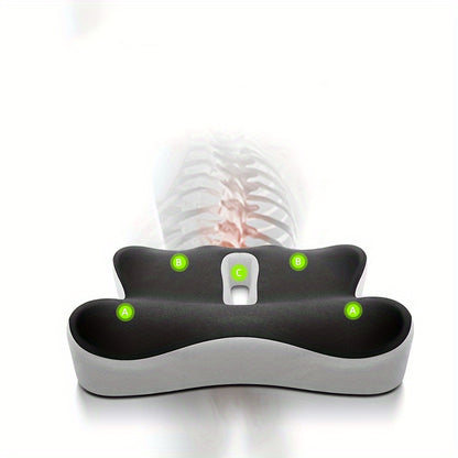 Memory Foam Seat Cushion for Office & Long-Term Sitting