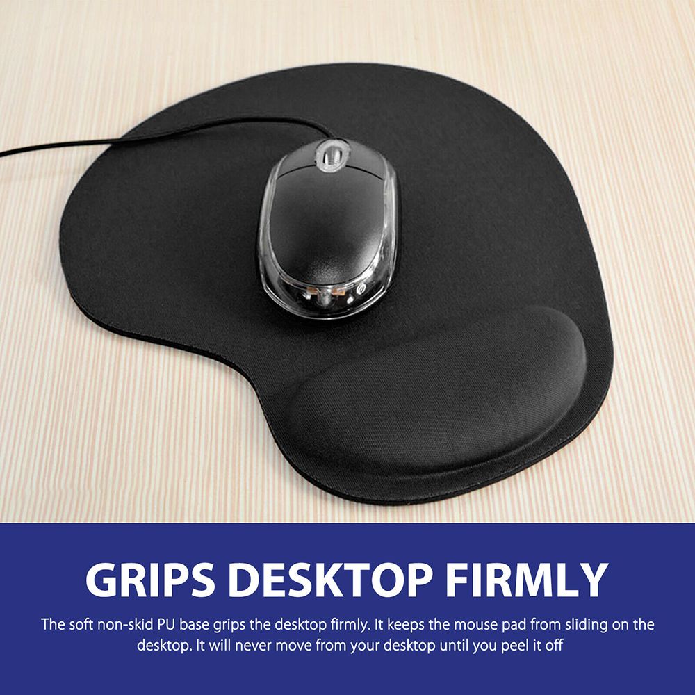 Ergonomic Non-Slip Wrist Rest Support Mouse Pad for Home Office