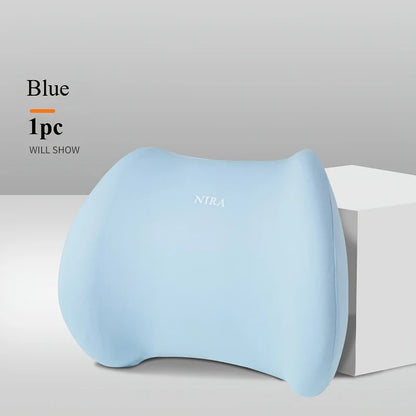 Ergonomic Lumbar Pillow - Posture Support for Office & Bed