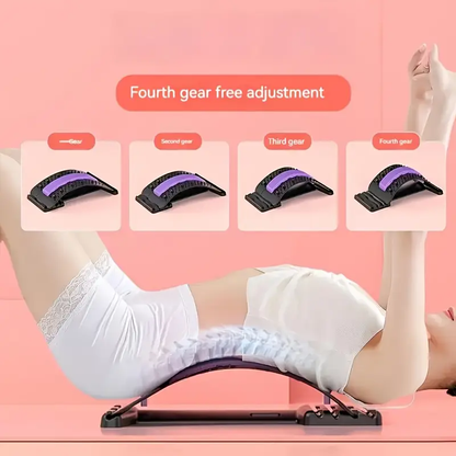 Back Stretcher 3-Level Adjustable for Pain Relief & Decompression
