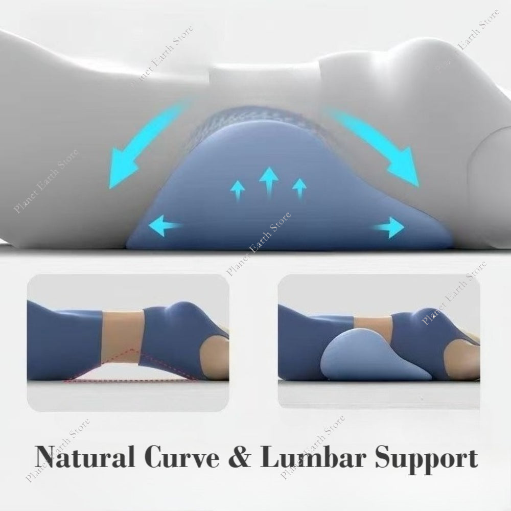 Lumbar Support Pillow - Sleep & Back Relief Pillow