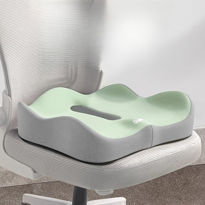 Memory Foam Seat Cushion - 3D Ergonomic Support, Washable