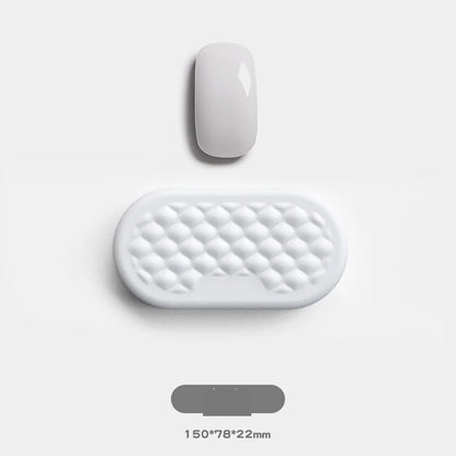 Wrist Rest: Ergonomic Keyboard Wrist Rest - Silky Memory Foam Support