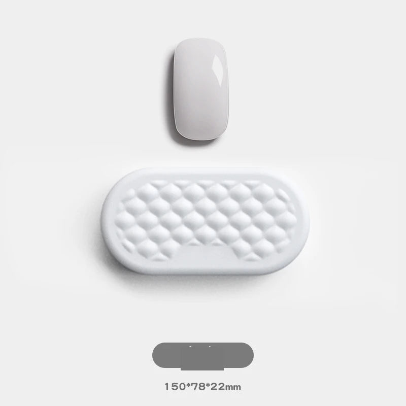 Wrist Rest: Ergonomic Keyboard Wrist Rest - Silky Memory Foam Support