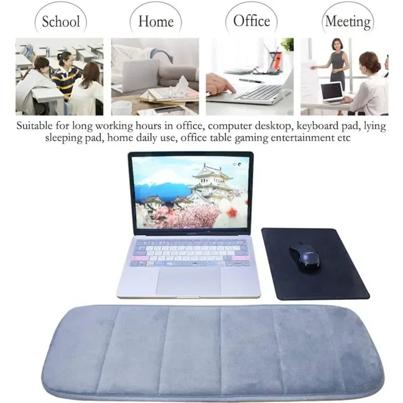 Memory Cotton Keyboard Pad - Sweat-Absorbent & Anti-Slip