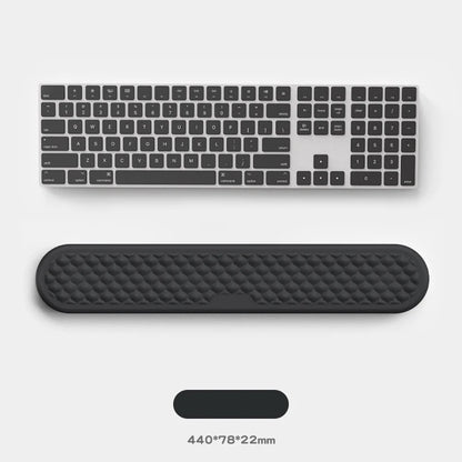 Wrist Rest: Ergonomic Keyboard Wrist Rest - Silky Memory Foam Support
