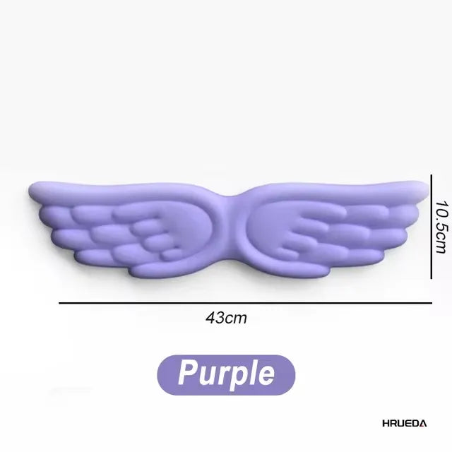 Ergonomic Wrist Rest Set: Angel Wing Memory Foam Support