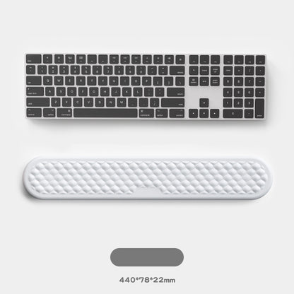 Wrist Rest: Ergonomic Keyboard Wrist Rest - Silky Memory Foam Support