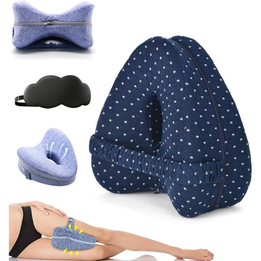 Leg Pillow: Alignment Pillow for Hip Pain Relief - Revoget Sciatica Aid