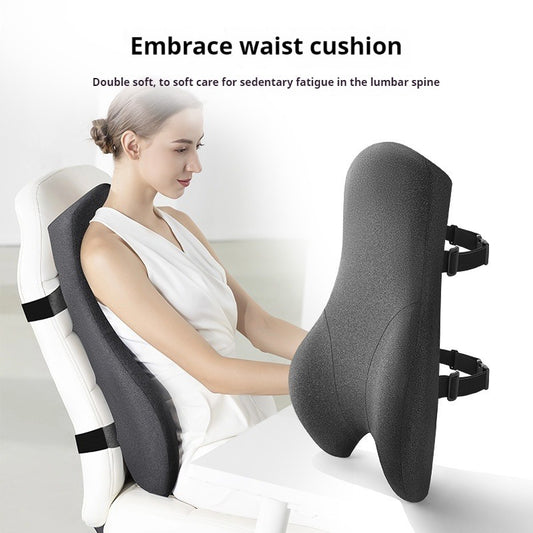 Lumbar Support Pillow - Memory Cotton Waist Pad