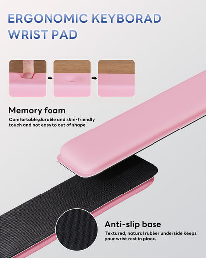 Keyboard Wrist Rest: Ergonomic Acrylic Keyboard Wrist Rest Stand