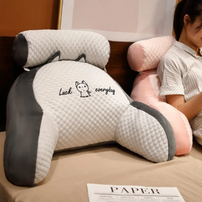 Adjustable Reading Pillow - Ergonomic Back Support Seat Cushion
