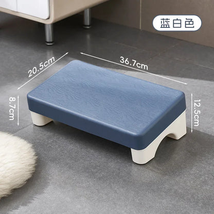 Ergonomic PP Foot Rest Under Desk Foot Stool Space Saving Footrest for Office Study Sofa Home Comfortable Support