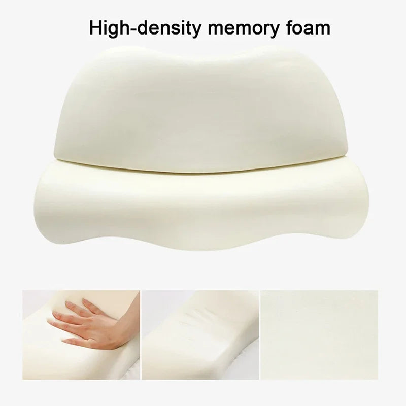 Cervical Memory Foam Pillow - Ergonomic Support for Side Sleepers