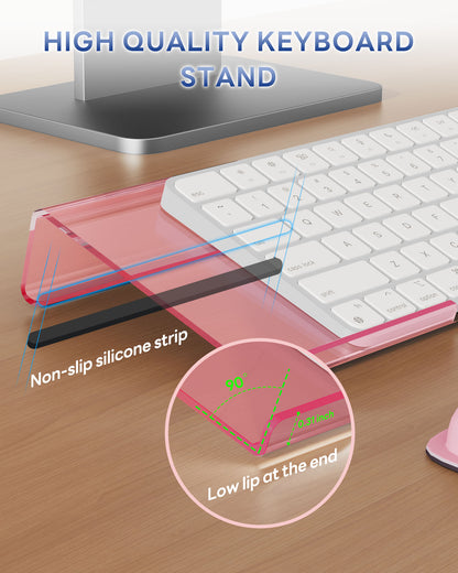 Keyboard Wrist Rest: Ergonomic Acrylic Keyboard Wrist Rest Stand
