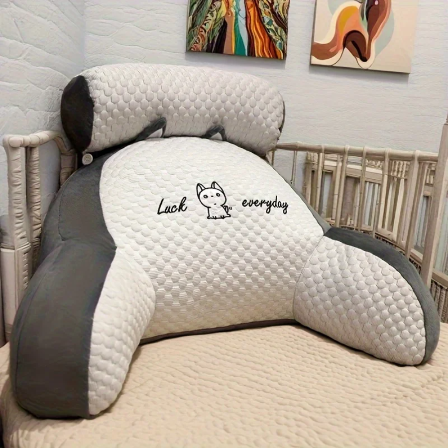 Adjustable Reading Pillow - Ergonomic Back Support Seat Cushion