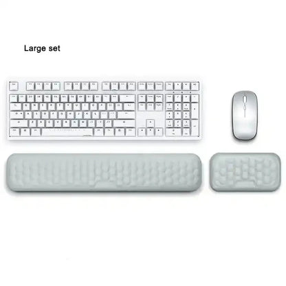 Memory Foam Keyboard Wrist Rest - Ergonomic Support Pad
