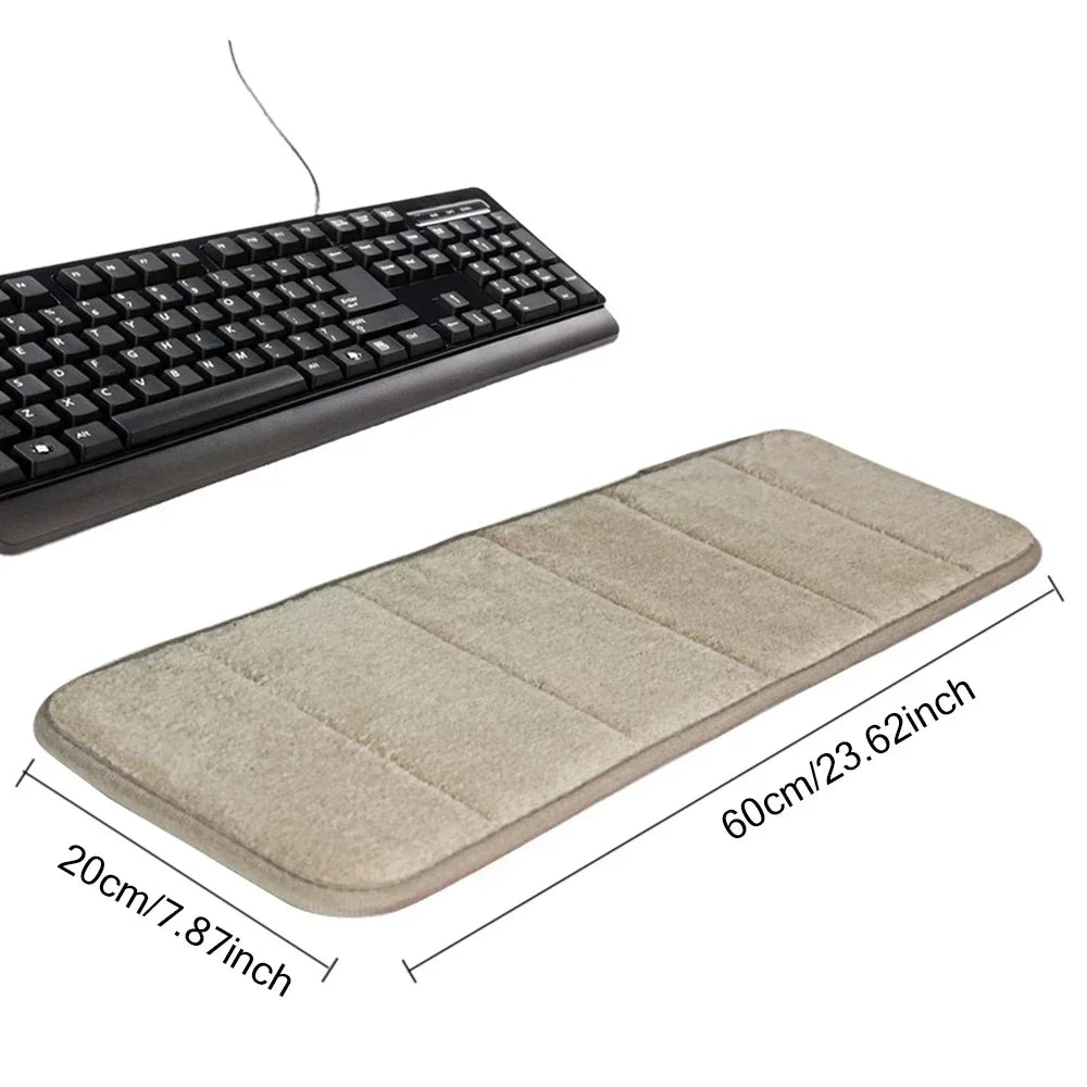 Memory Cotton Keyboard Pad - Sweat-Absorbent & Anti-Slip