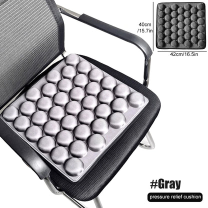Seat Cushion - Air Inflatable 3D Pressure Relief for Chairs