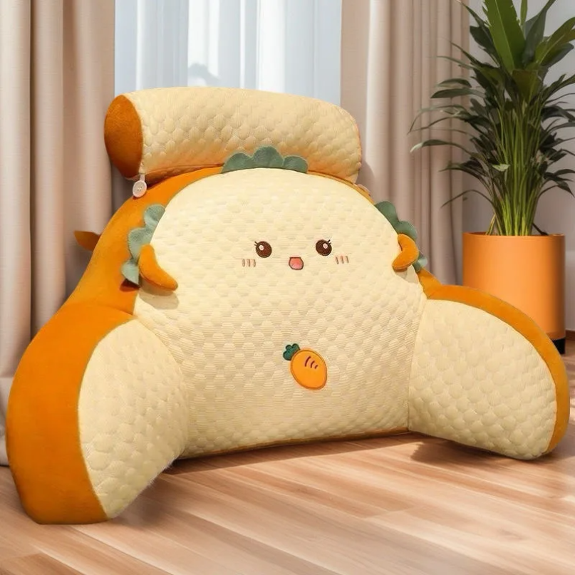 Adjustable Reading Pillow - Ergonomic Back Support Seat Cushion