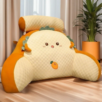 Adjustable Reading Pillow - Ergonomic Back Support Seat Cushion