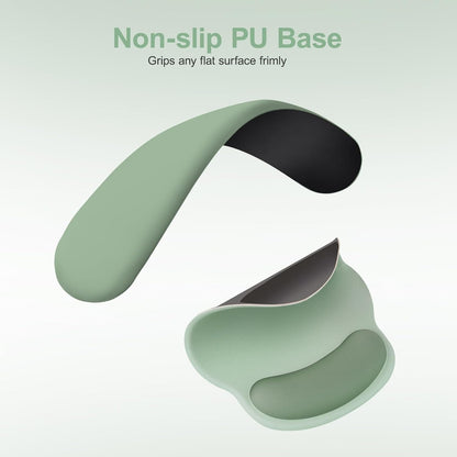 Ergonomic Wrist Rest & Mouse Pad Set - Pain Relief, Non-Slip, Antique Green