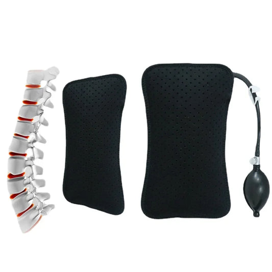 Lumbar Support Pillow: Inflatable Lumbar Cushion for Back Pain Relief