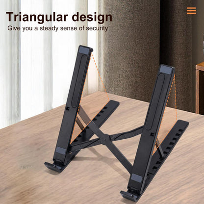 Laptop Stand Portable Adjustable Foldable Notebook Holder