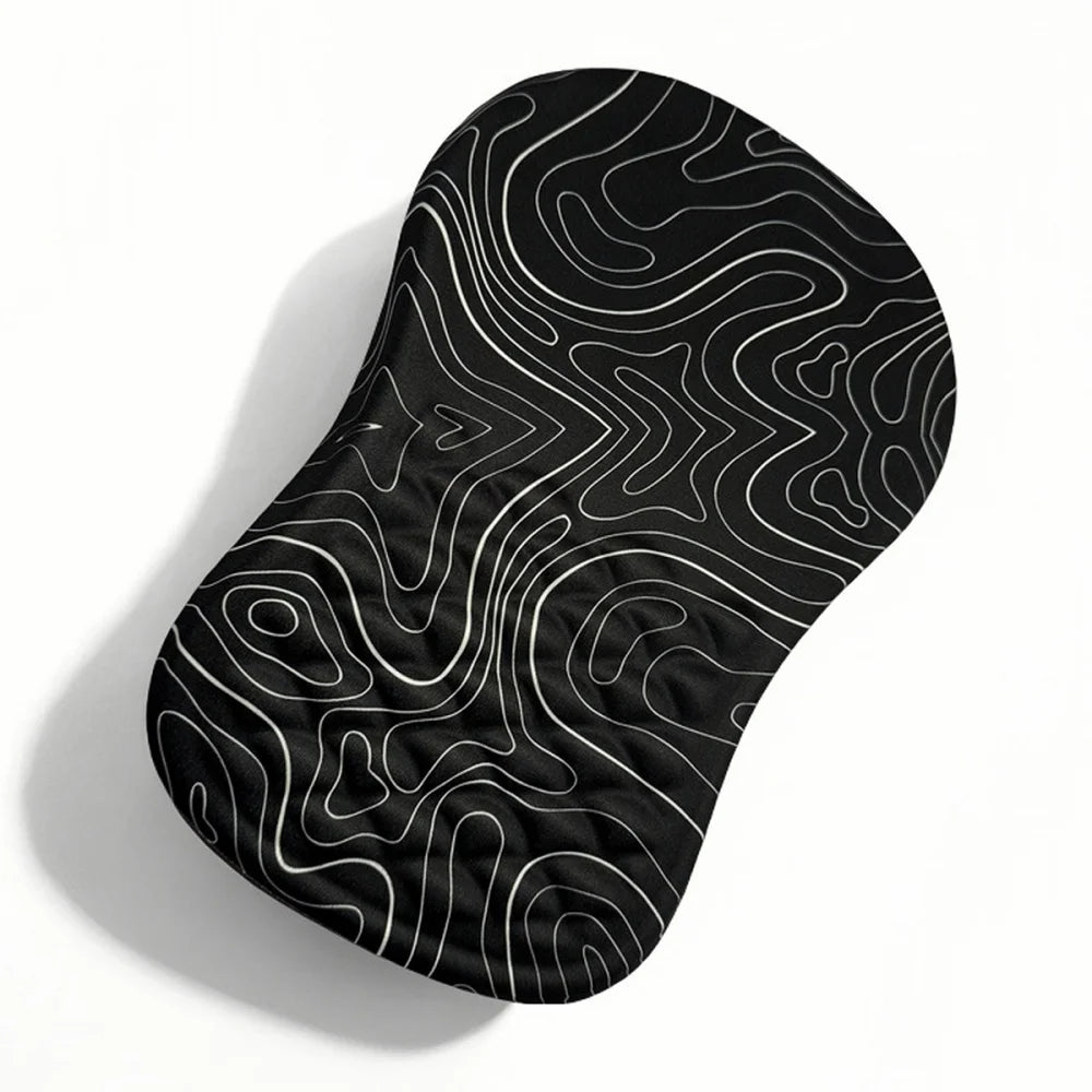 Ergonomic Wrist Support Mouse Pad: Non-Slip Memory Foam