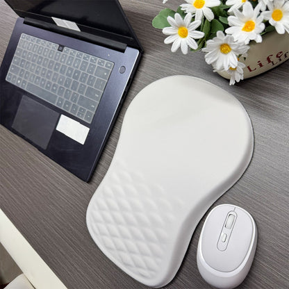 Ergonomic Wrist Support Mouse Pad: Non-Slip Memory Foam