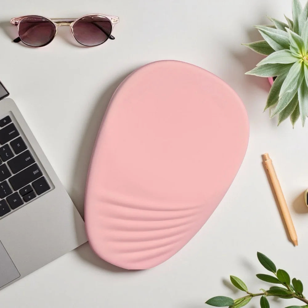 Ergonomic Wrist Support Mouse Pad: Non-Slip Memory Foam